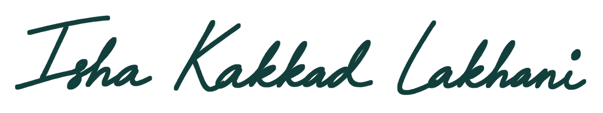 Isha Kakkad Lakhani
