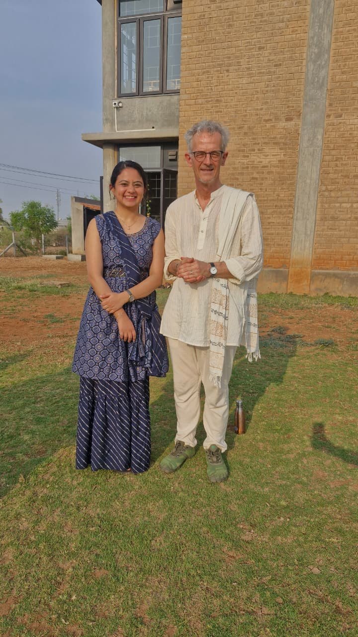 Isha Kakkad Lakhani with Sven Saar