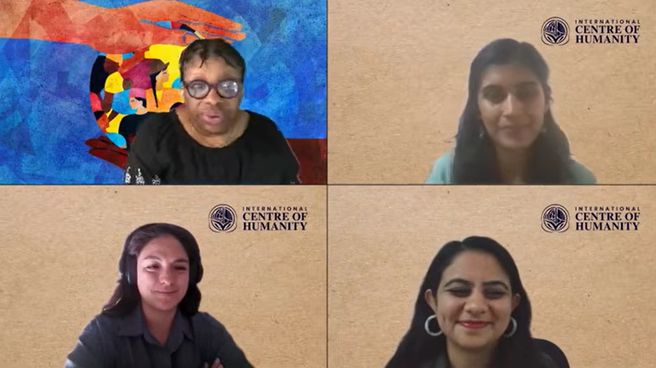 Isha Kakkad Lakhani participating in an international online panel on transformational education